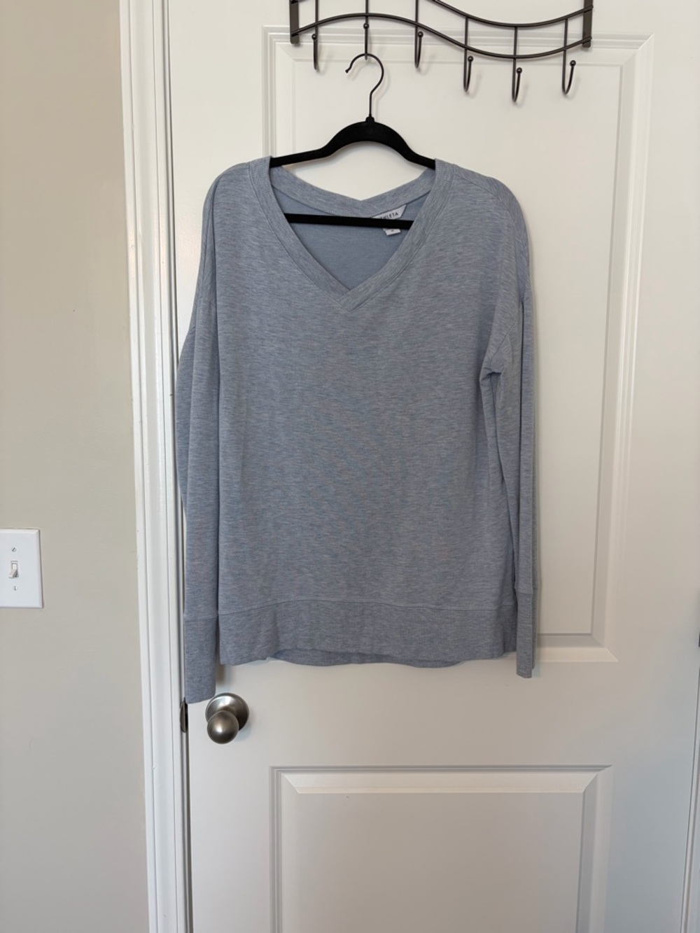 Athleta Coaster Luxe v-neck sweatshirt